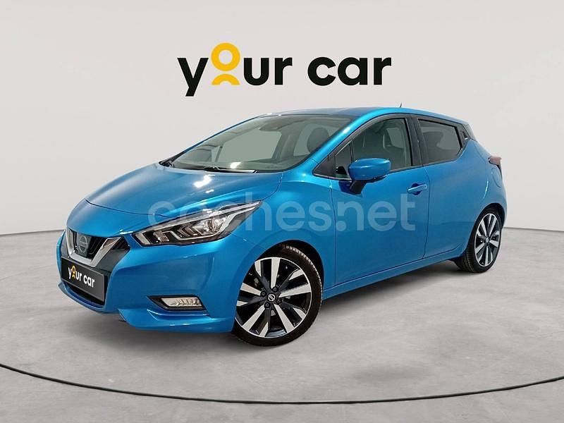 Azul Usado 2020 Nissan Micra Tekna Berlina | 13.490 € (Precio justo) - Imagen 1/4