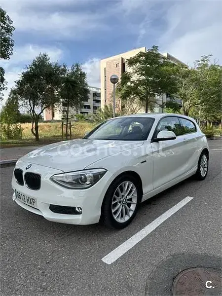 Usado BMW 118 M Sport 143 CV (105 kW) 2014 Blanco Utilitario
