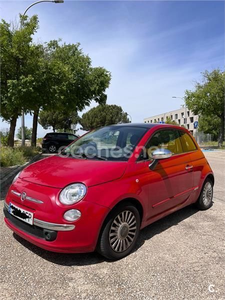 Rojo Usado 2008 Fiat 500 Lounge Berlina | 5700 € (Un poco caro) - Imagen 1/4