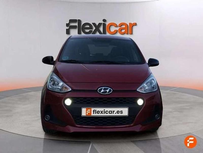 Usado Hyundai i10 GO! 87 CV (63 kW) 2018 Rojo Utilitario