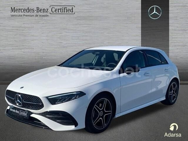 Usado Mercedes A200 AMG line 150 CV (110 kW) 2024 Blanco polar Berlina