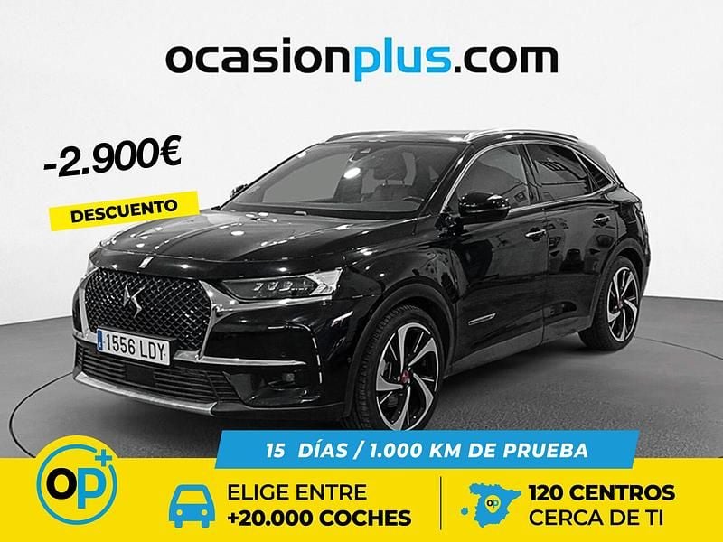 Negro Usado 2020 DS Automobiles DS7 Crossback Grand Chic SUV | 20.900 € (Precio justo) - Imagen 1/4