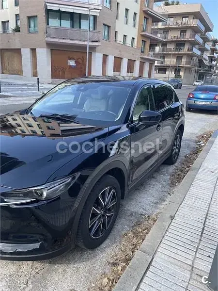 Usado Mazda CX-5 150 CV (110 kW) 2018 Negro SUV