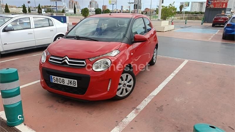 Rojo Usado 2015 Citroën C1 Feel Utilitario | 3990 € (Super precio) - Imagen 1/4