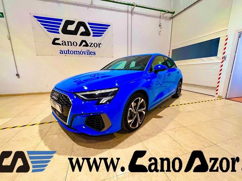 Usado Audi A3 S-Line 116 CV (85 kW) 2023 Azul Coupe