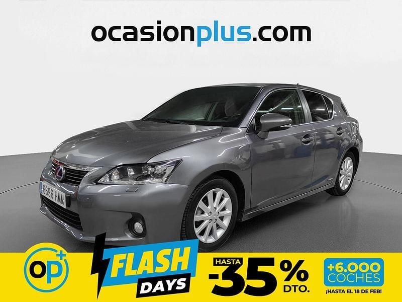 Usado Lexus CT200h 136 CV (100 kW) 2012 Gris Utilitario