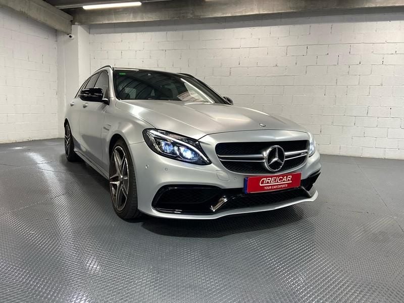 Gris Usado 2016 Mercedes C63 AMG AMG Familiar | 49.700 € (Buen precio) - Imagen 1/4