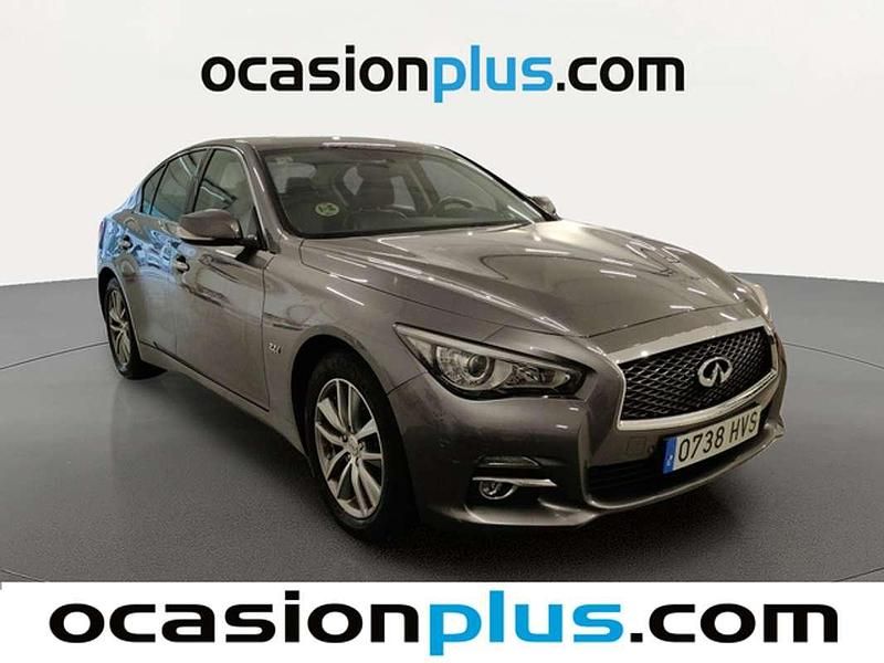 Usado Infiniti Q50 Premium 170 CV (125 kW) 2014 Gris Berlina