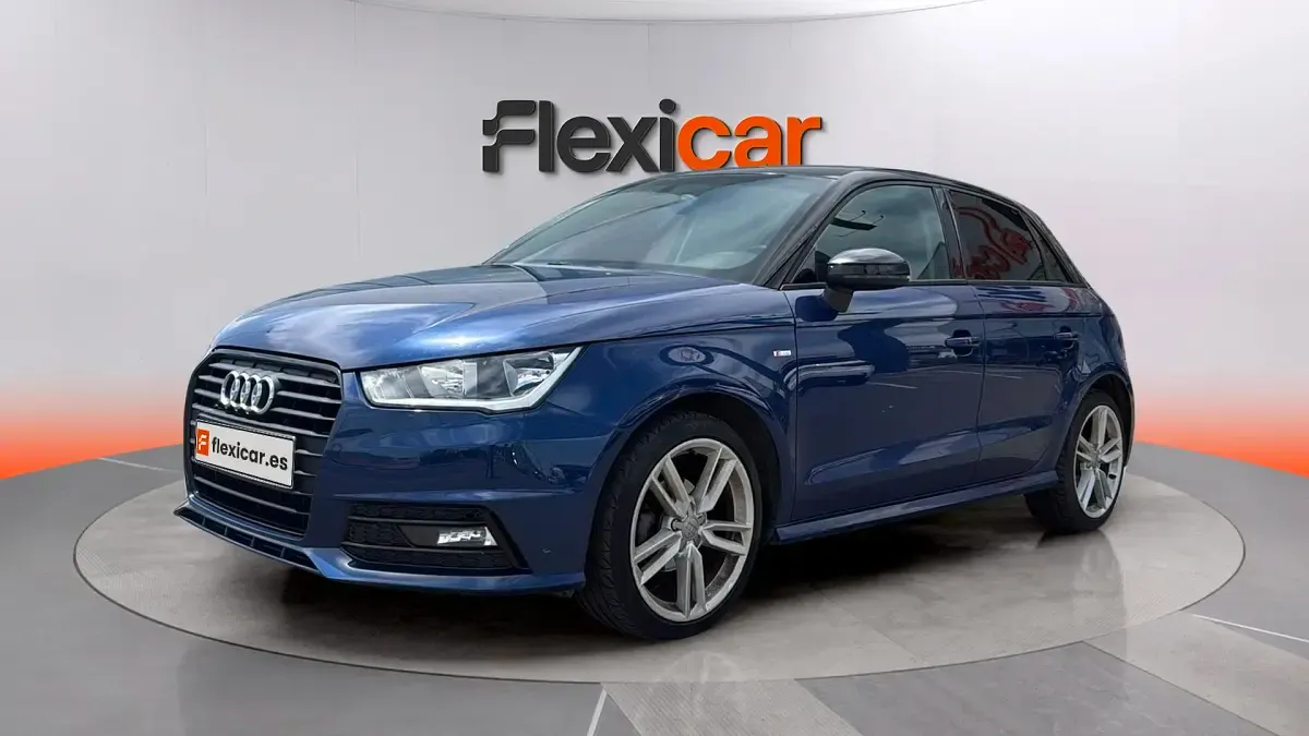 Usado Audi A1 Premium 90 CV (66 kW) 2017 Azul Utilitario