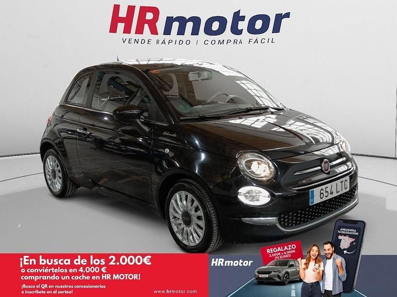 Negro Usado 2021 Fiat 500 Dolcevita Utilitario | 10.990 € (Precio justo) - Imagen 1/4