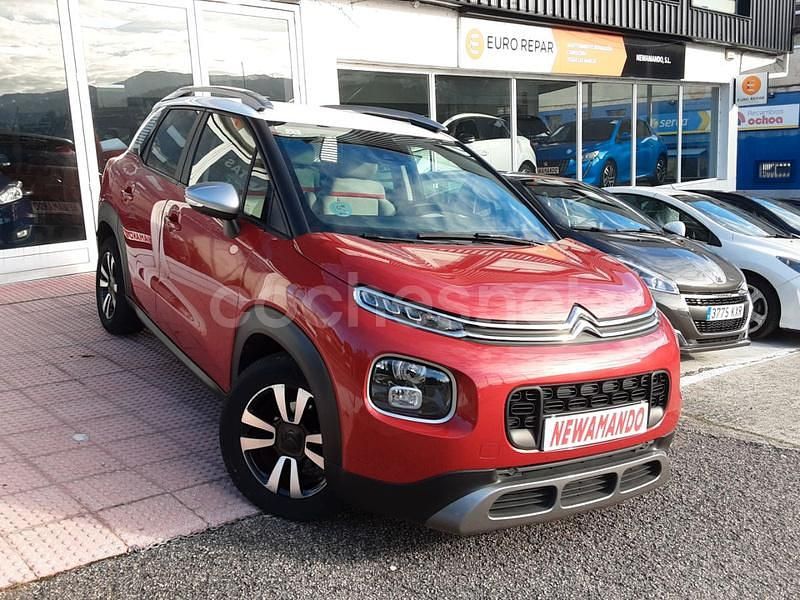 Rojo Usado 2020 Citroën C3 Aircross Shine SUV | 14.650 € (Un poco caro) - Imagen 1/4