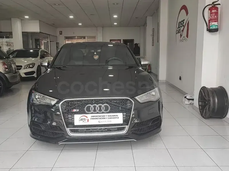 Usado Audi A3 300 CV (220 kW) 2015 Negro Berlina