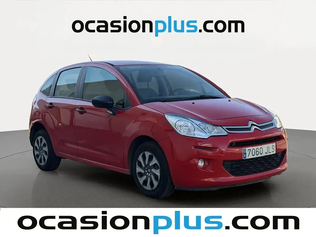Usado Citroën C3 Live 68 CV (50 kW) 2016 Rojo Utilitario