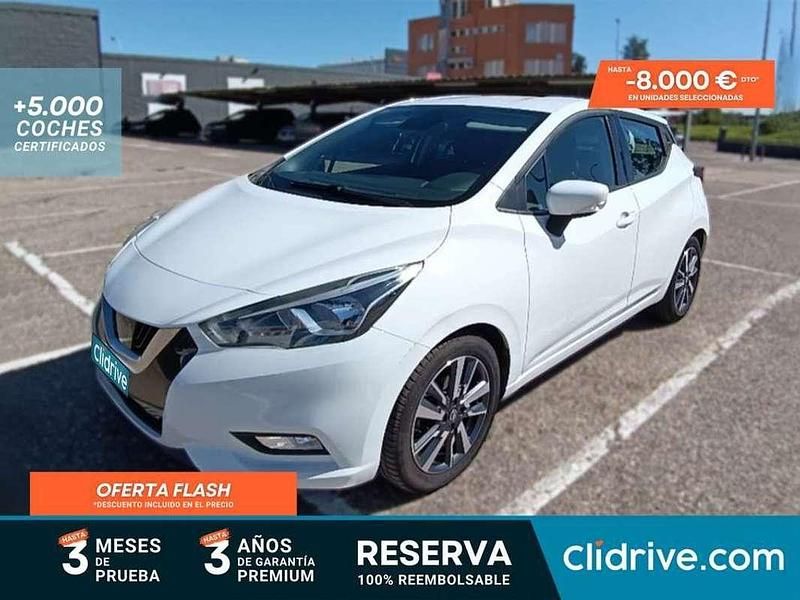 Usado Nissan Micra Acenta 90 HP (66 kW) 2017 Branco Citadino