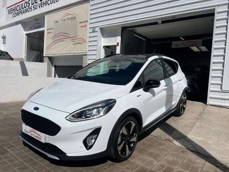 Blanco Usado 2021 Ford Fiesta Active Utilitario | 13.995 € (Precio justo) - Imagen 1/4