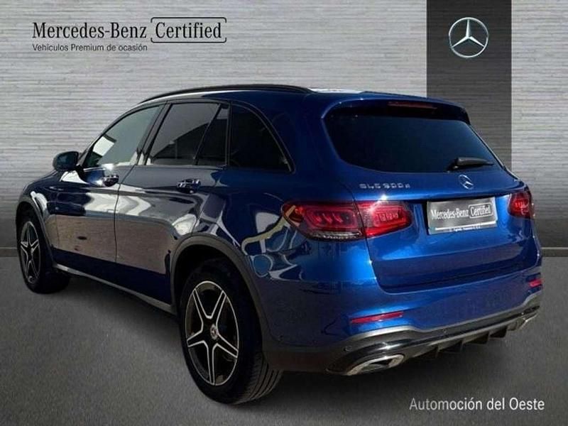 Usado Mercedes GLC200 AMG line 165 CV (121 kW) 2020 Blanco SUV