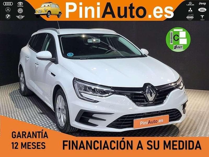 Blanco Usado 2017 Renault Mégane GrandTour Intens Familiar | 14.690 € (Caro) - Imagen 1/4