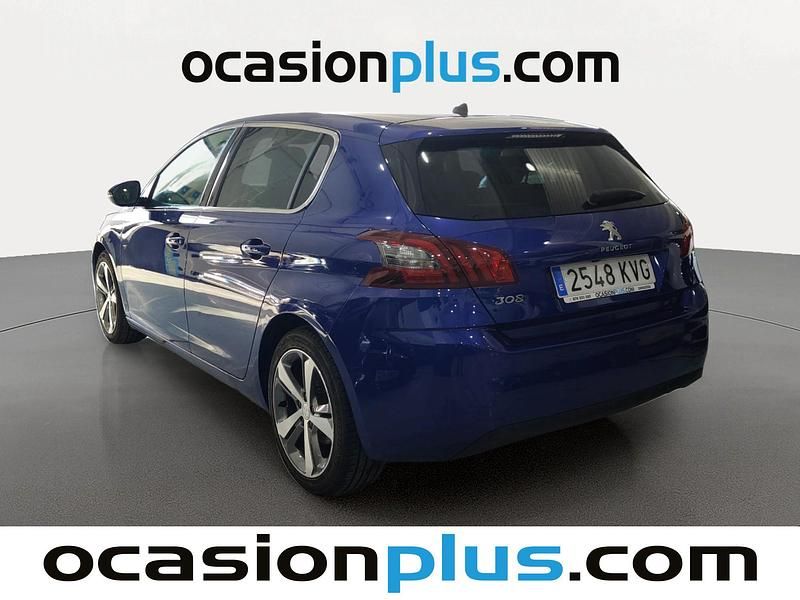 Usado Peugeot 308 Allure 110 HP (80 kW) 2019 Azul Citadino