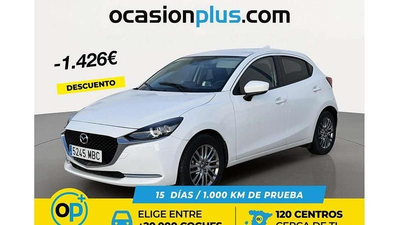 Usado Mazda 2 90 CV (66 kW) 2022 Blanco Utilitario