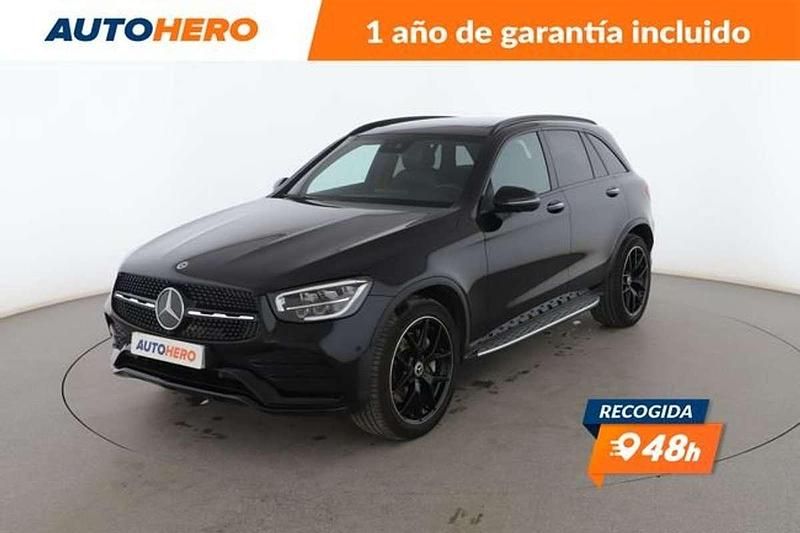 Negro Usado 2022 Mercedes GLC220 AMG line SUV | 40.475 € (Precio justo) - Imagen 1/3