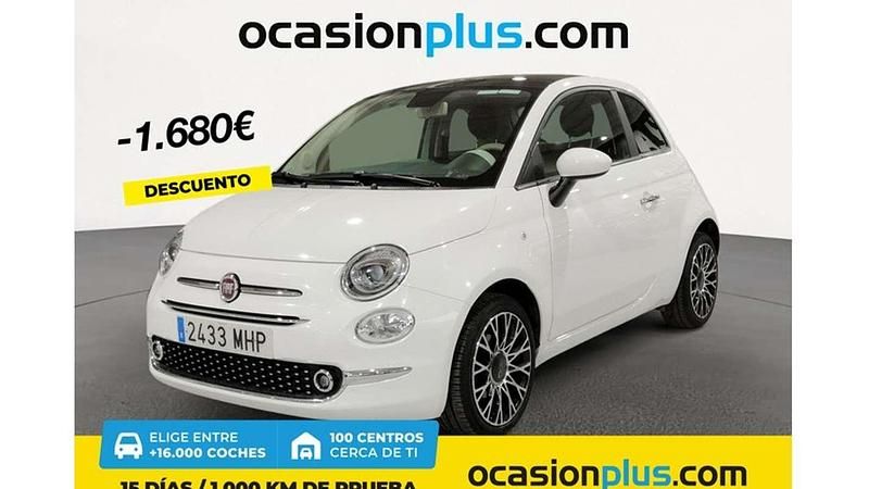 Blanco Usado 2023 Fiat 500 Dolcevita Utilitario | 10.410 € (Precio justo) - Imagen 1/4