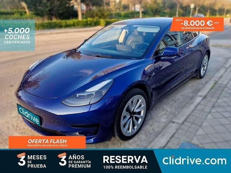 Usado Tesla Model 3 RWD 208 kW (283 CV) 2023 Azul Berlina