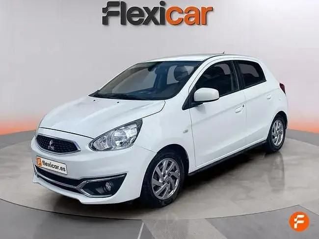 Brugt Mitsubishi Space Star 80 HK (58 kW) 2018 Hvid Sedan