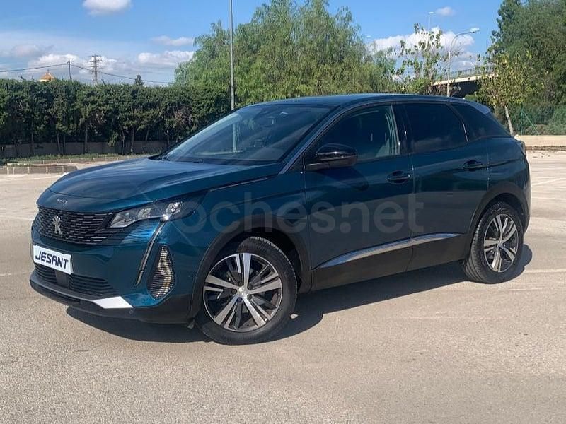 Usado Peugeot 3008 Allure 130 CV (95 kW) 2021 Azul SUV
