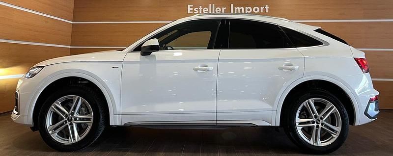 Usado Audi Q5 S-Line 204 CV (150 kW) 2021 Blanco SUV