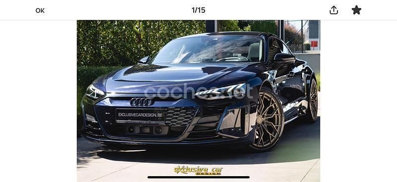 Usado Audi e-tron GT quattro 430 kW (585 CV) 2024 Eléctrico Berlina
