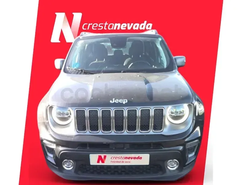 Usado Jeep Renegade Limited 190 CV (139 kW) 2021 Negro SUV