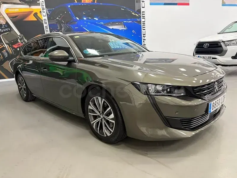 Usado Peugeot 508 SW GT-line 160 CV (117 kW) 2020 Verde Familiar