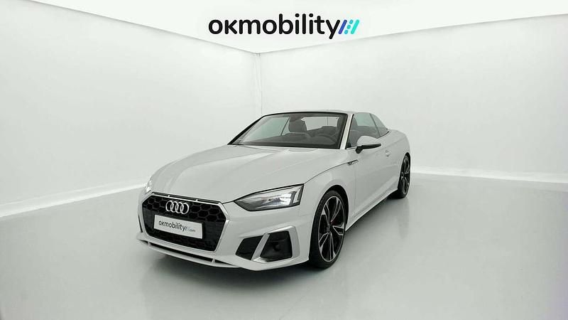 Blanco Usado 2024 Audi A5 Cabriolet S-Line Descapotable | 50.490 € (Precio justo) - Imagen 1/4