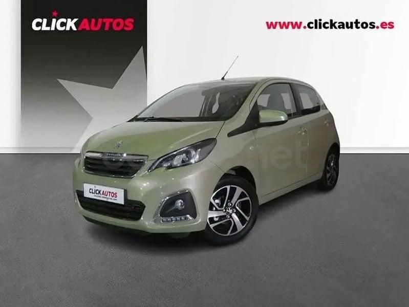 Usado Peugeot 108 Allure 72 CV (52 kW) 2021 Verde Berlina