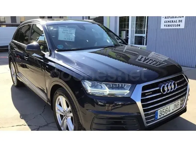 Usado Audi Q7 Sport 272 CV (200 kW) 2016 Azul SUV