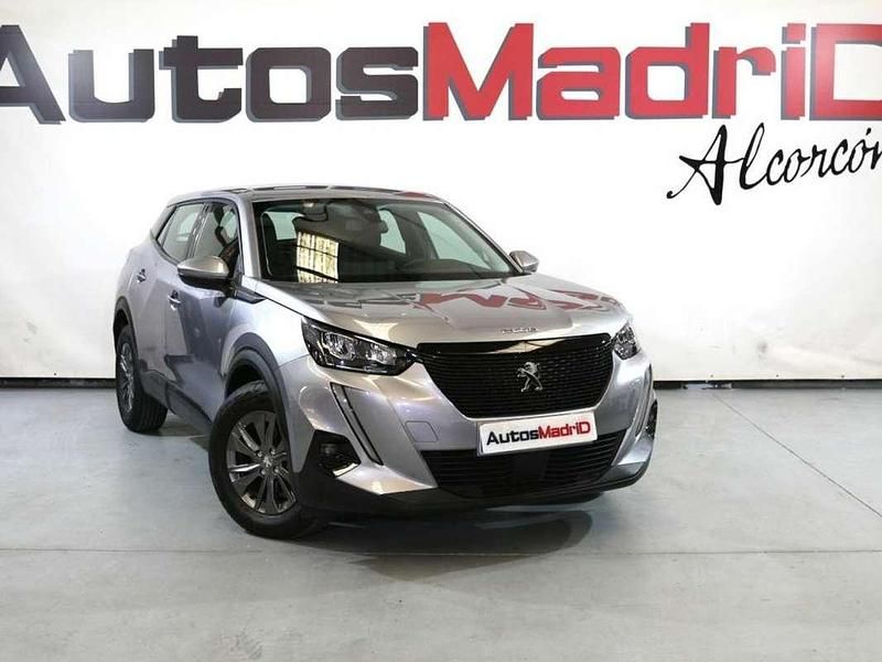 Gris Usado 2021 Peugeot 2008 Active SUV | 16.490 € (Precio justo) - Imagen 1/4