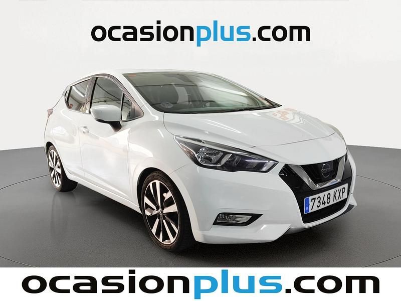 Usado Nissan Micra N-Connecta 117 CV (86 kW) 2019 Blanco Utilitario