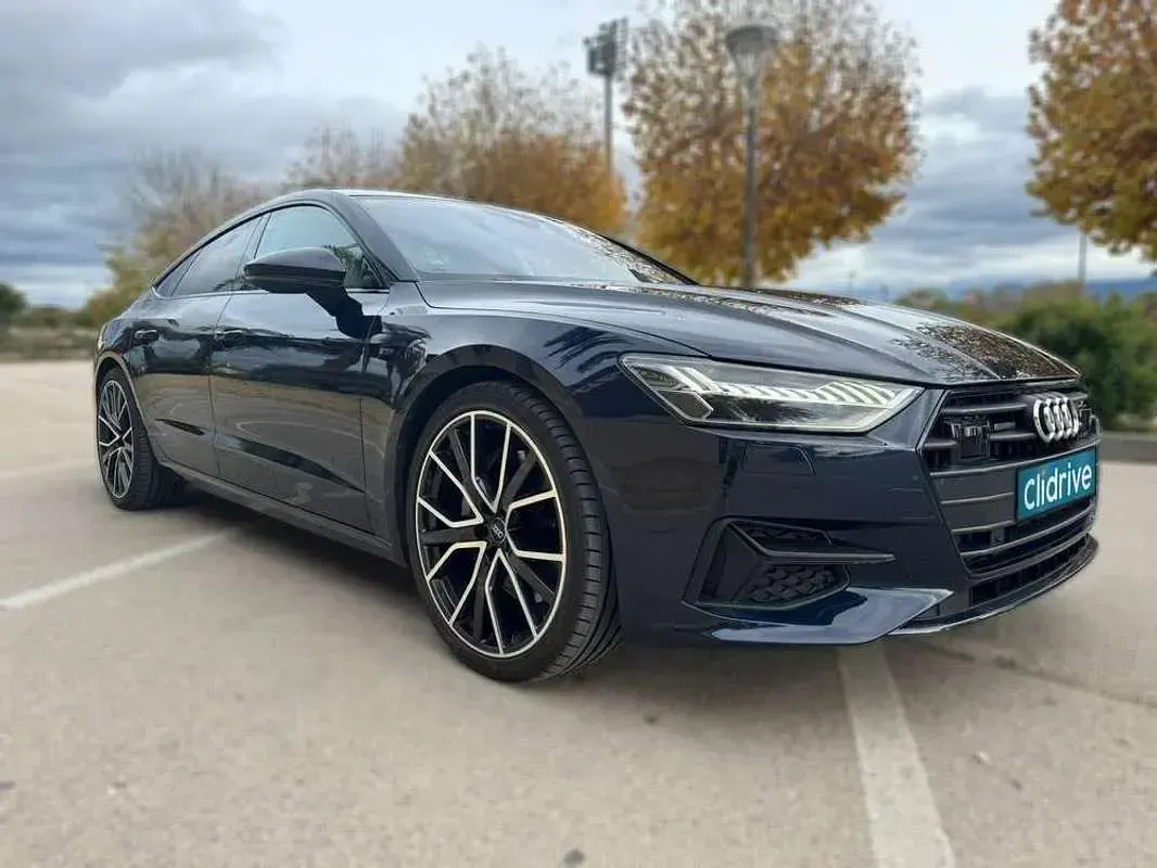 Usado Audi A7 Sportback Premium 245 CV (180 kW) 2018 Azul Utilitario