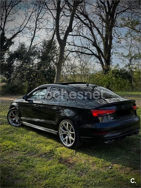 Usado Audi S3 300 CV (220 kW) 2014 Negro Berlina
