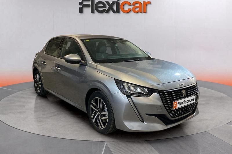 Usado Peugeot 208 Allure 101 CV (74 kW) 2020 Gris Utilitario