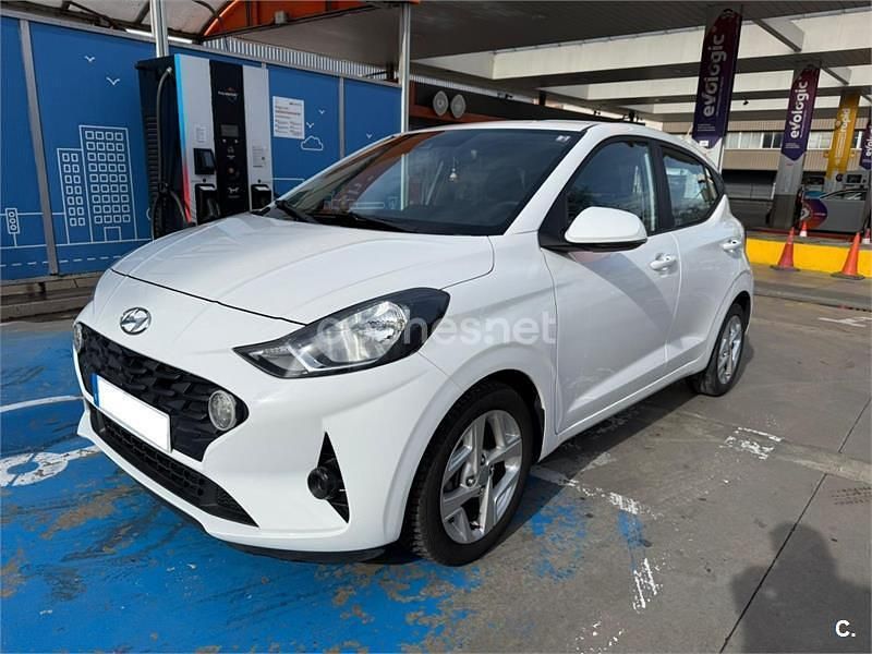 Usado Hyundai i10 66 CV (48 kW) 2021 Blanco Utilitario