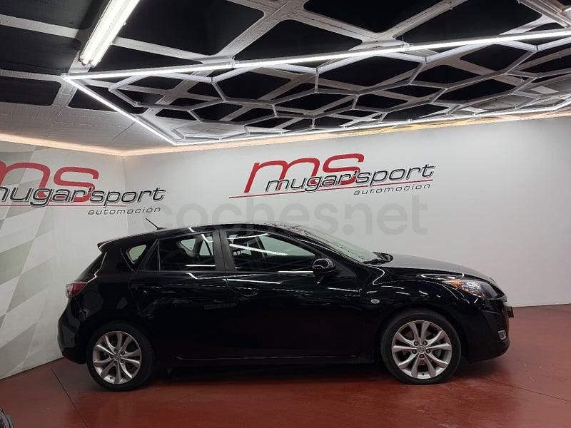 Usado Mazda 3 Luxury 151 CV (111 kW) 2009 Negro Berlina