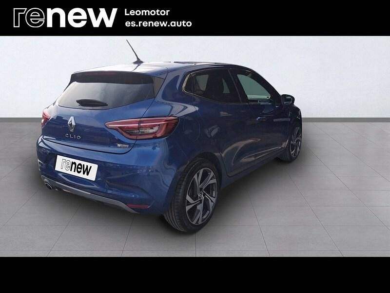 Usado Renault Clio IV RS Line 100 CV (73 kW) 2019 Azul Berlina
