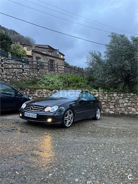 Usado Mercedes CLK500 Avantgarde 306 CV (225 kW) 2002 Negro Coupe