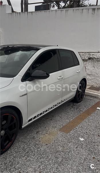 Usado VW Golf VII GTD 184 CV (135 kW) 2017 Blanco Familiar