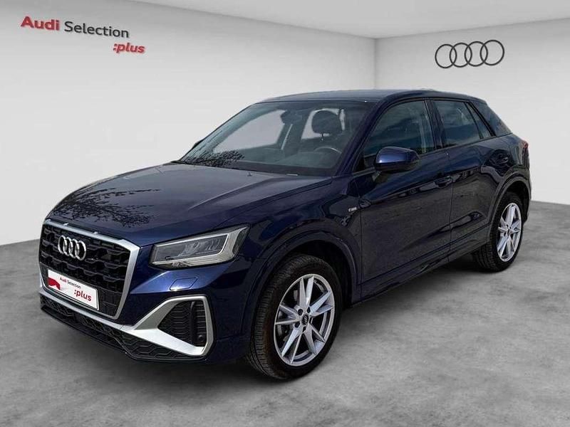 Azul Usado 2021 Audi Q2 S-Line SUV | 23.300 € (Precio justo) - Imagen 1/4