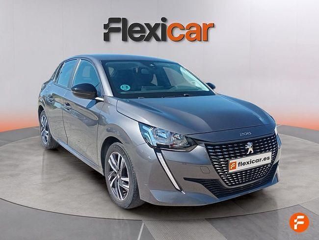 Usado Peugeot 208 Active 100 CV (73 kW) 2023 Azul Utilitario