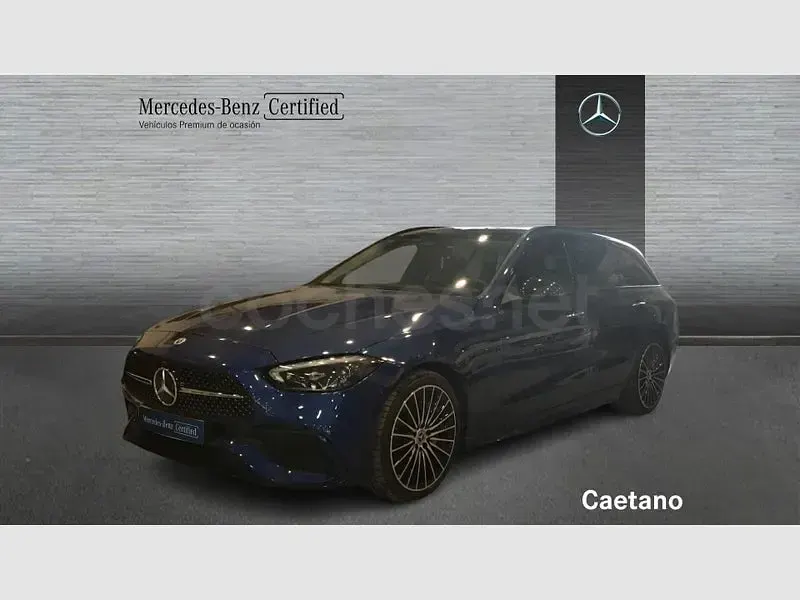 Usado Mercedes C220 200 CV (147 kW) 2025 Azul Familiar