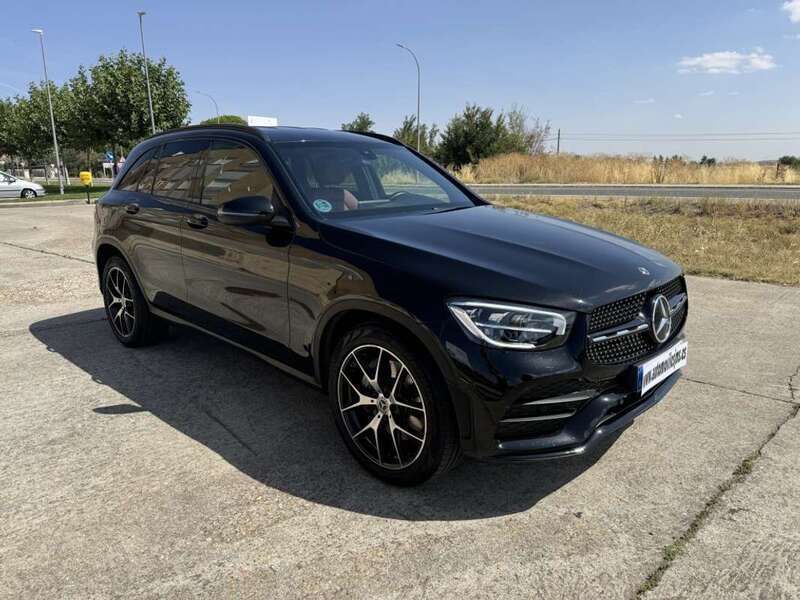 Usado Mercedes GLC220 194 CV (142 kW) 2020 Negro SUV