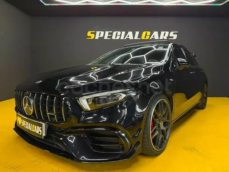 Usado Mercedes A45 AMG 421 CV (309 kW) 2022 Negro Utilitario